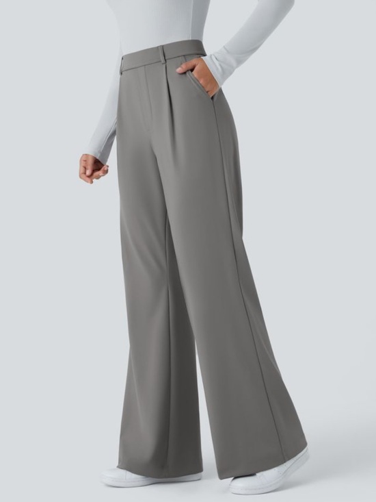 HALARA Pants - Halara Flex Work Pants in Silent Storm. Size XS.